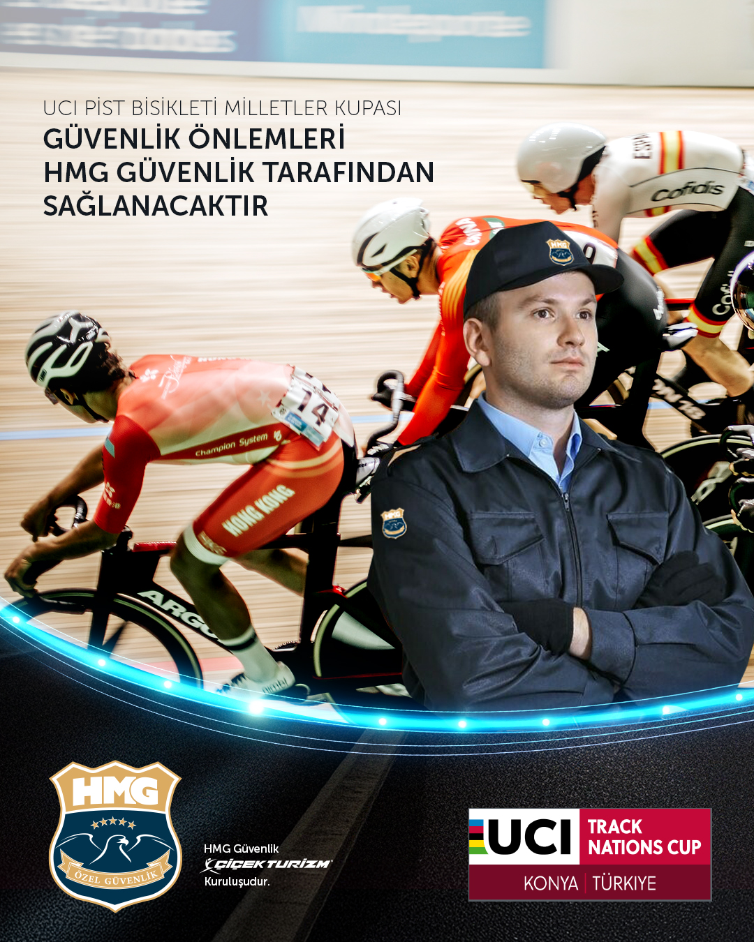 UCI Pist Bisikleti Milletler Kupası Konya’da!